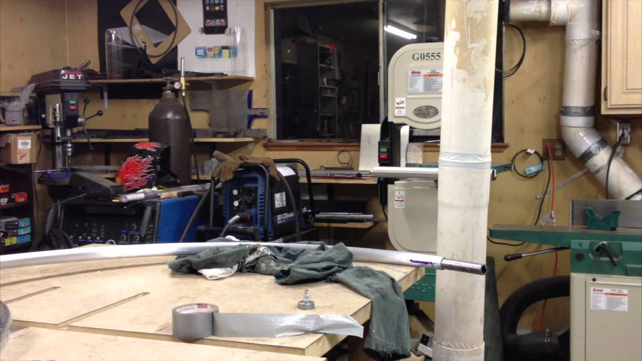 Roue Cyr (Simple wheel) Building - Skinning