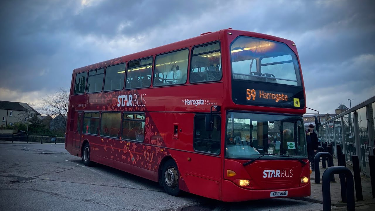 Harrogate Bus Company 2105-YR10 BDO on the 59 ~ DalesBus