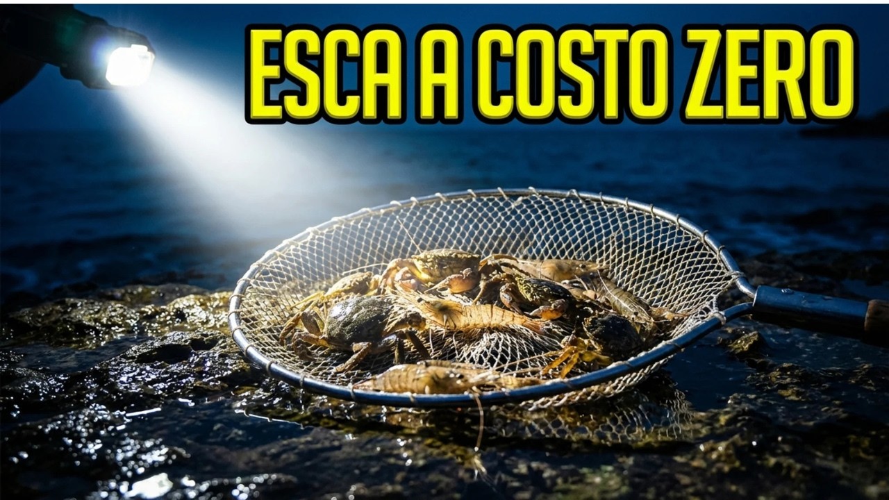 Esca GRATIS per Spigole e Orate 🦀 Il Metodo che Uso Sempre per reperire granchi e gamberetti