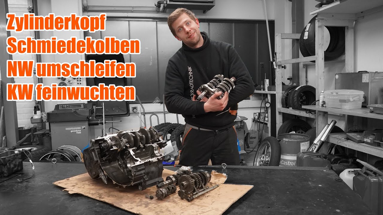 Motortuning Honda CBR600RR PC40 : Das VOLLE Programm!