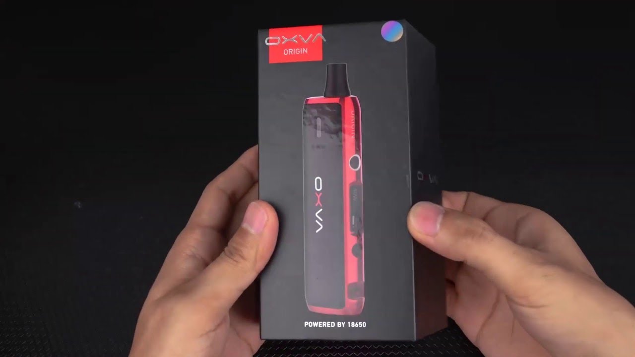 Your brand new OXVA Origin 18650 kit