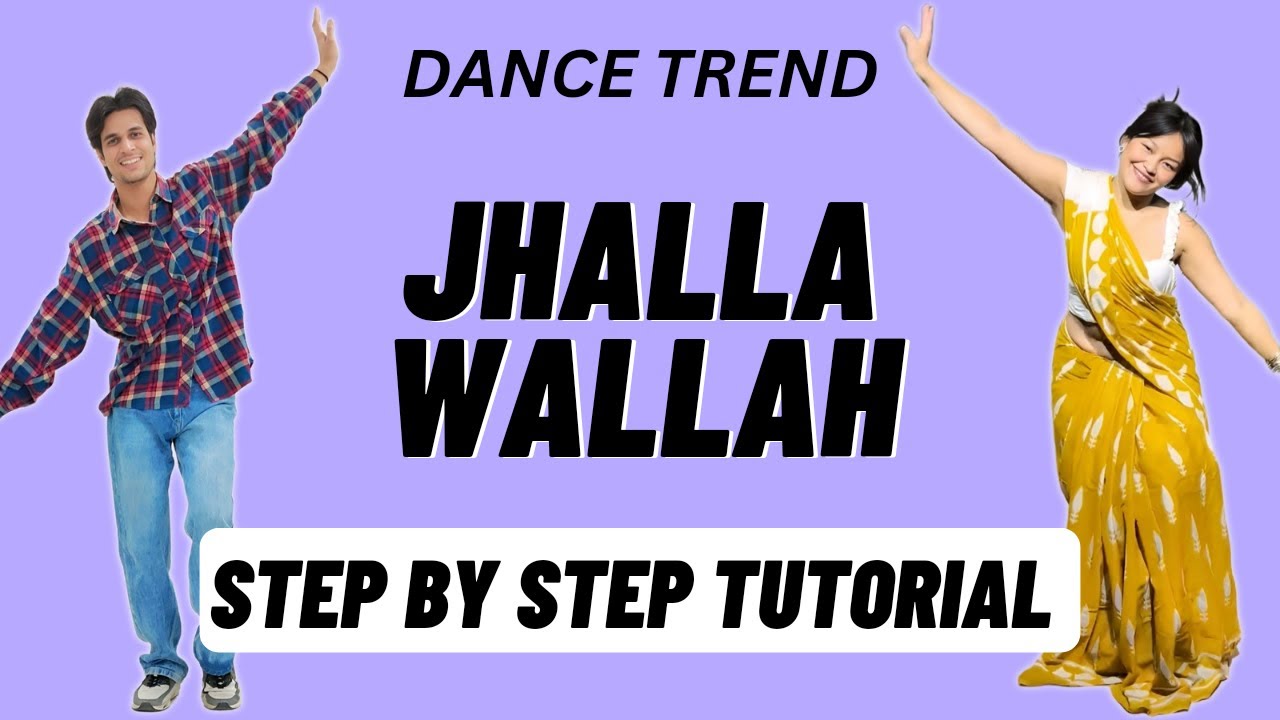 Jhalla Wallah Reels Dance Trend Tutorial | Jhalla Wallah Instagram Dance Trend Tutorial