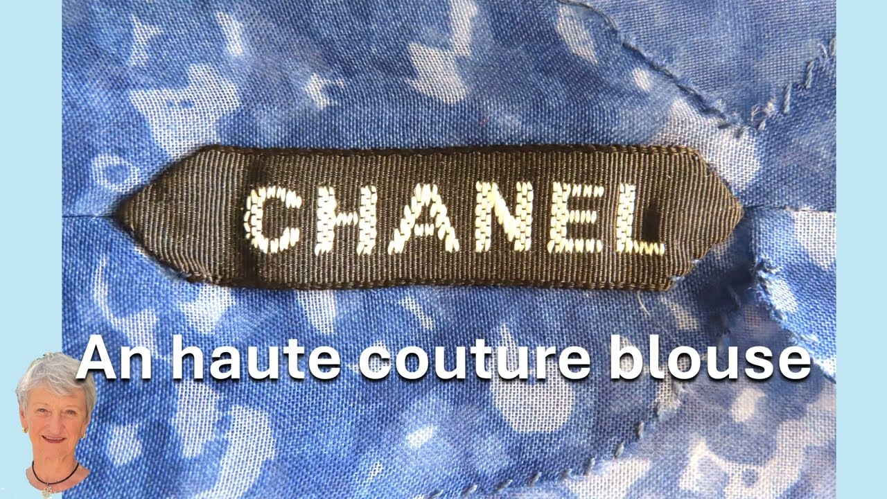 CHANEL haute couture blouse