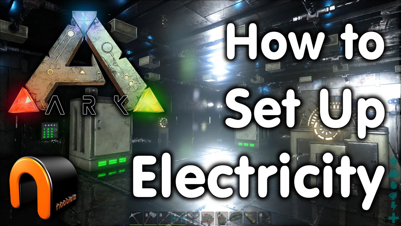 ARK How to Set Up An Electrical Grid & Devices