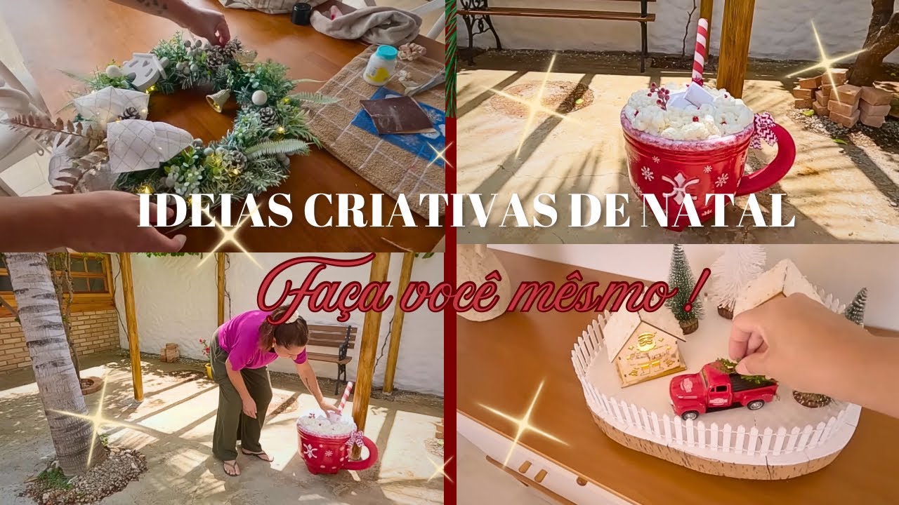 DECORAÇÃO DE NATAL 2025 VAMOS COMEÇAR DEIXAR A CASA LINDA !