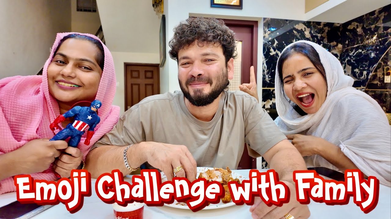 Emoji Challenge with Family 😍🤣 | Mashura’s Challenge Day - 5 | Daily Vlog 😍 | Suhana | Sunaina 