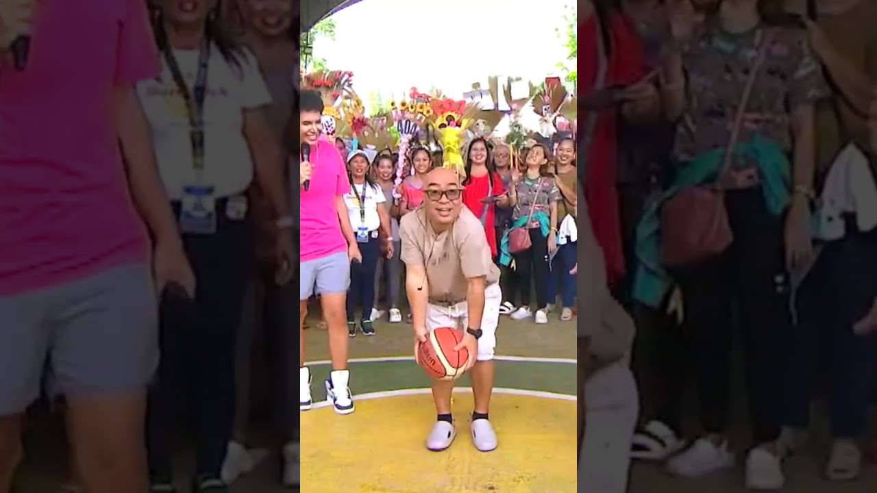 JOWAPAO PRE THROW CHALLENGE ‼️🏀🔥 #dabarkads #eatbulaga #everyonehighlightsfollowers #jowapao