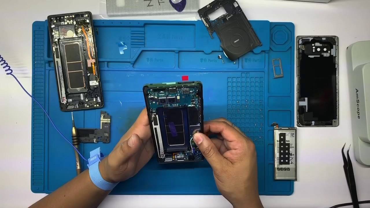 Cambio de pantalla Note 8