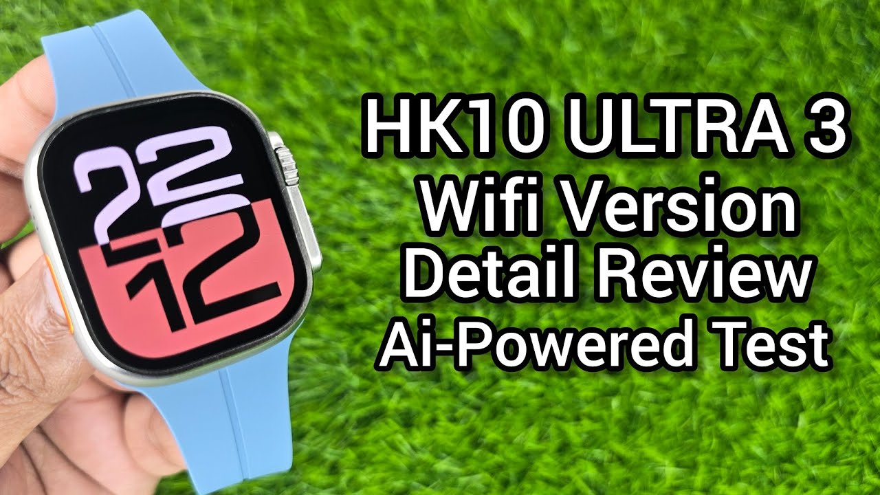 Hk10 Ultra 3 WiFi Smartwatch
