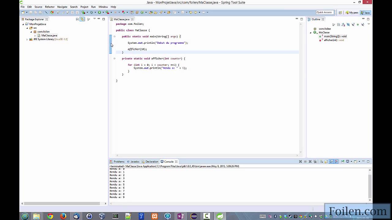 Eclipse – Projet Java et Gradle