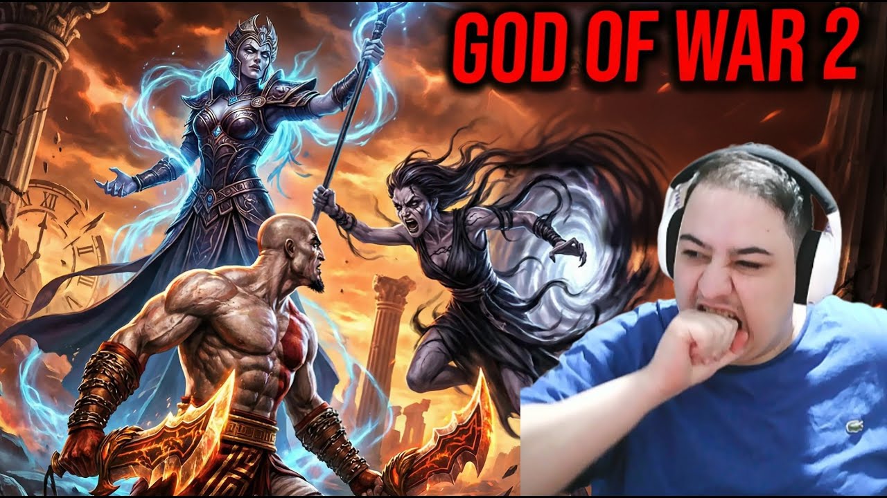 تختيم#20 مواجهة ازبل اختين بالتاريخ🤬GOD OF WAR ll