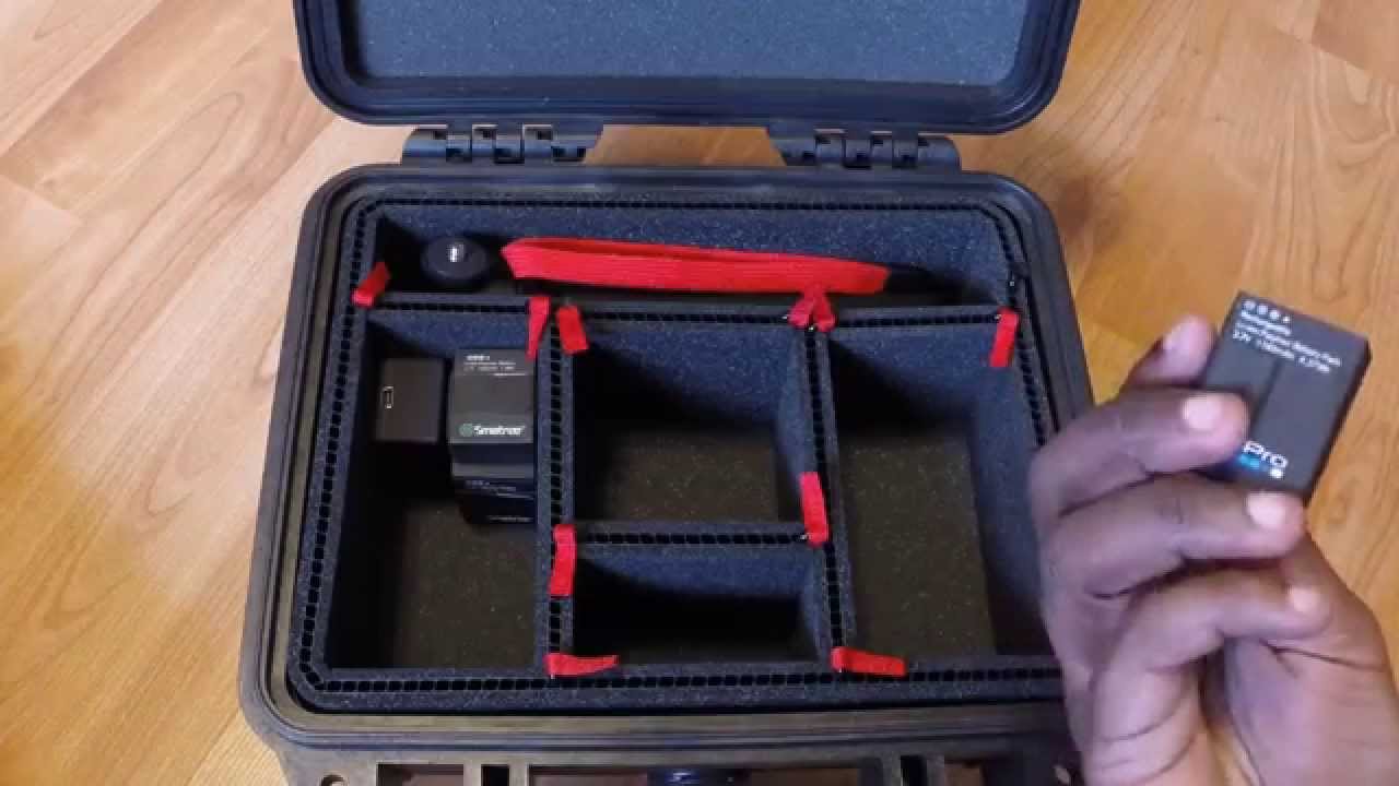 Pelican 1200 w/ TrekPak for GoPro