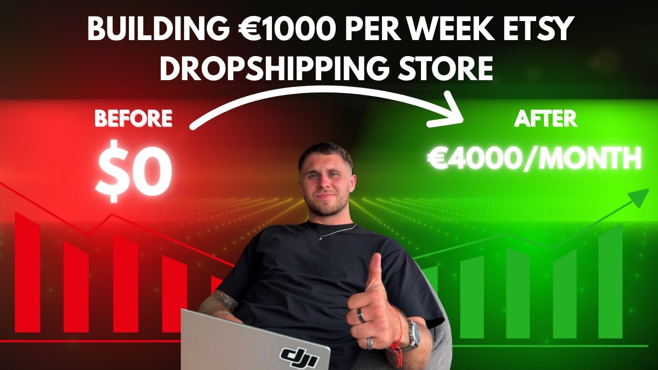 Building a $1000 per week Etsy Store (Etsy Dropshipping Product Finding)