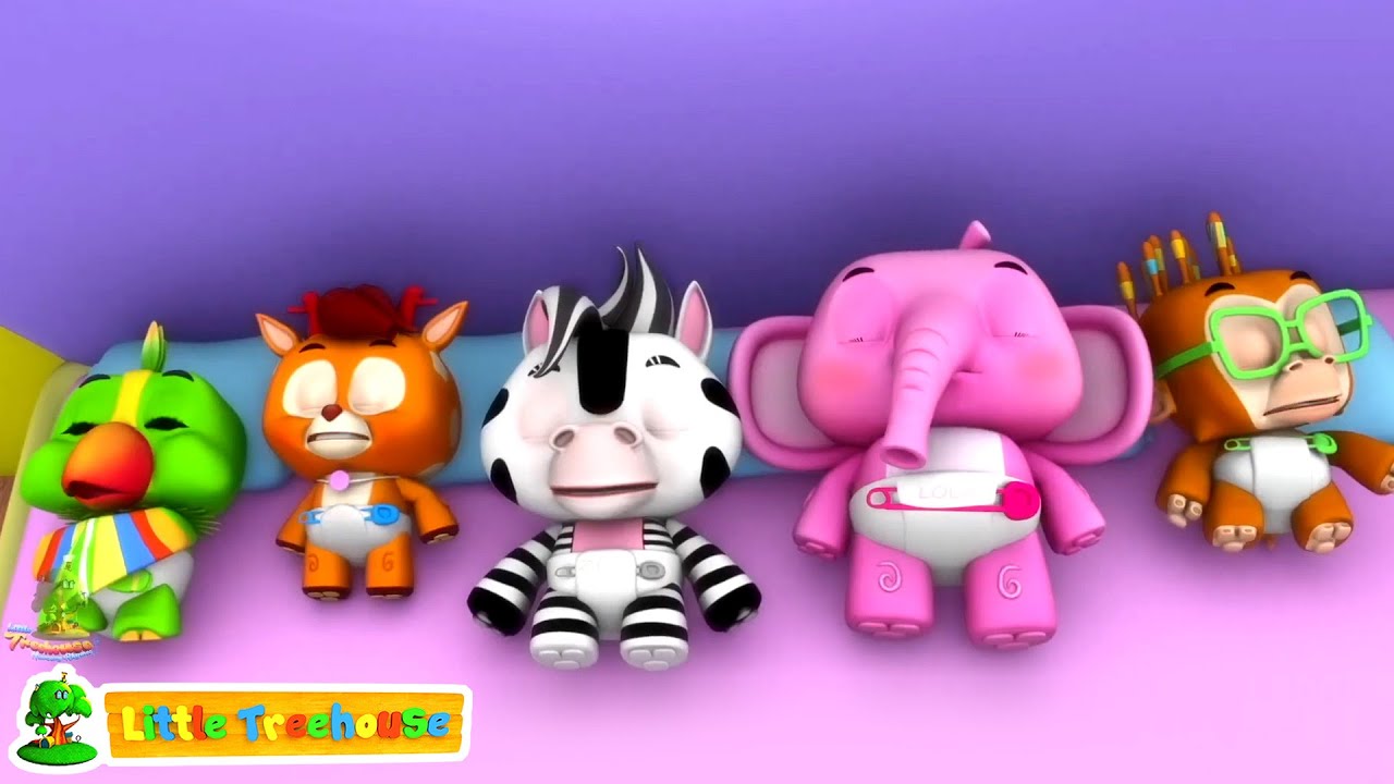 Dez Na Cama Canção de 1 a 10 Números Vídeos Educativos - Kids Tv Preschool