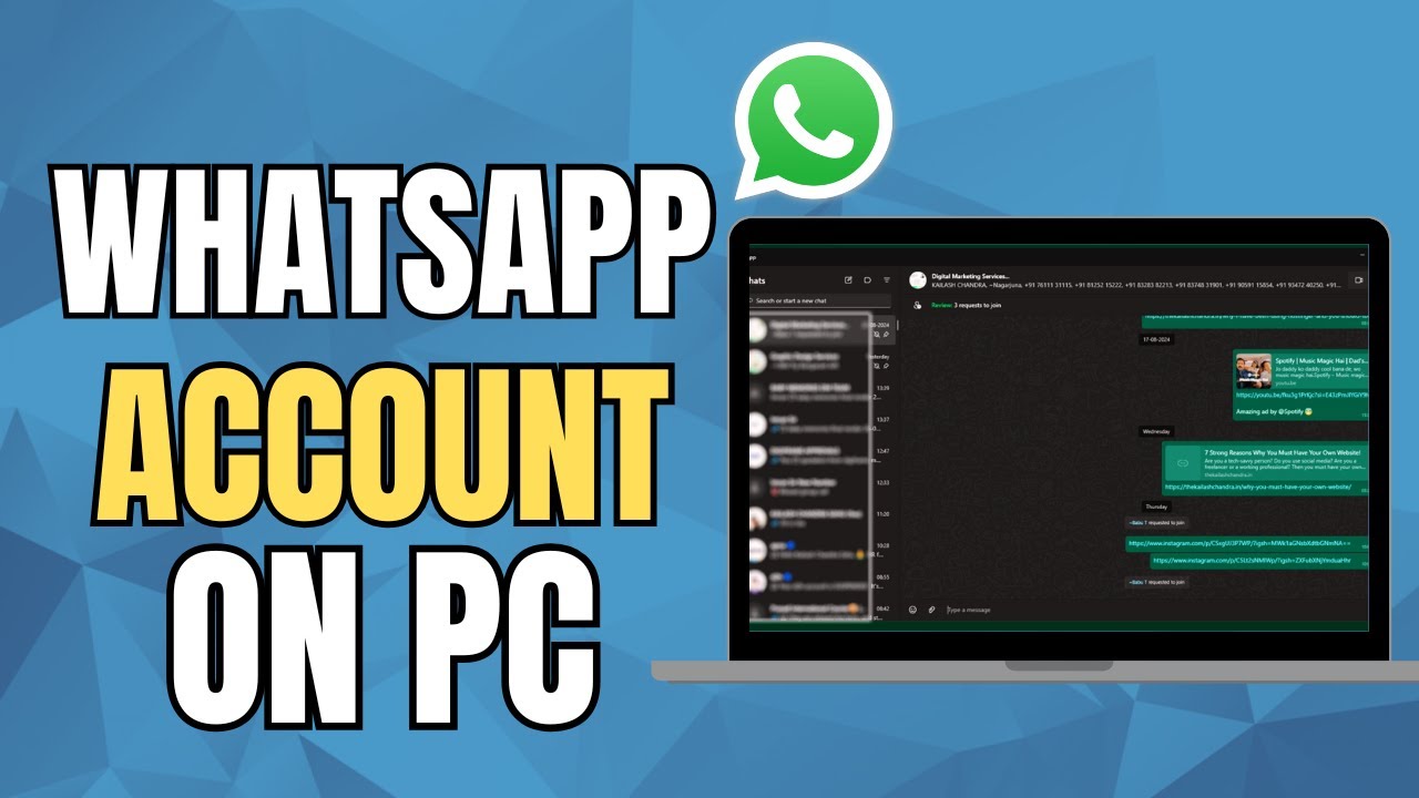 How To Create a WhatsApp Account On PC In 2026 (Updated Method)