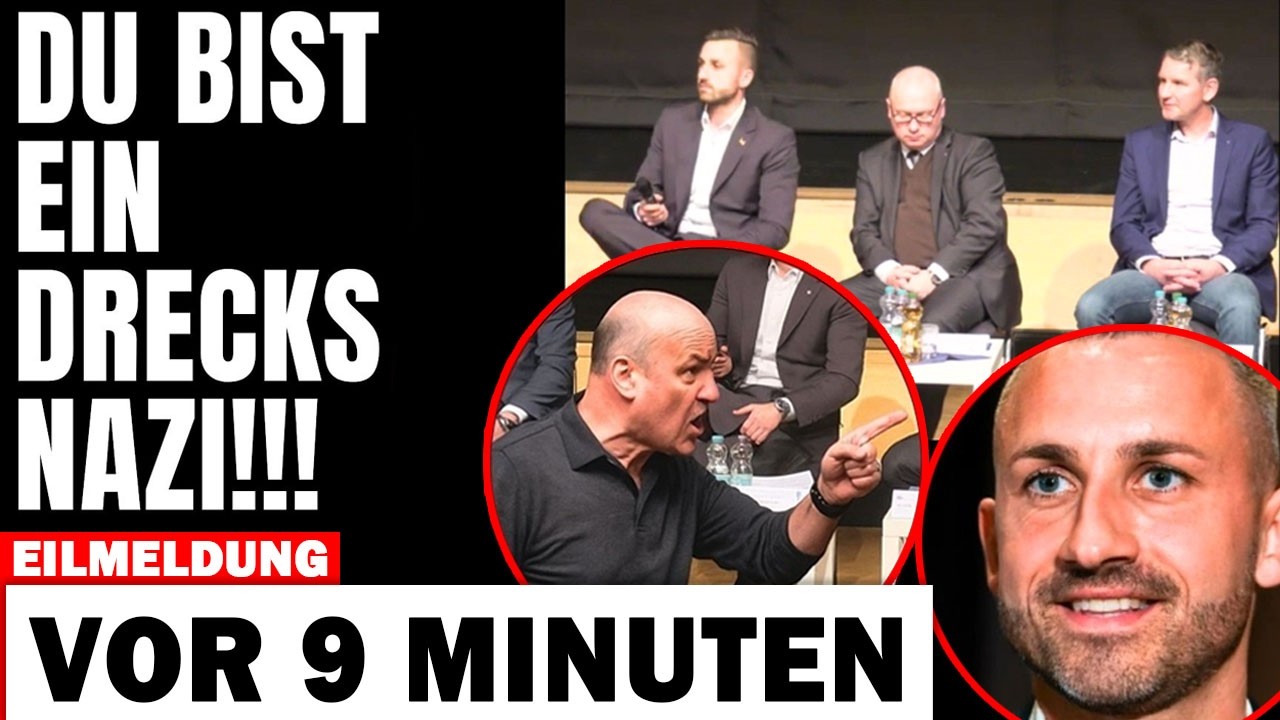 Plötzlich eskaliert AFD Bürgerdialog NACH BELEIDIGUNG! Ulrich Siegmund kann es nicht glauben!