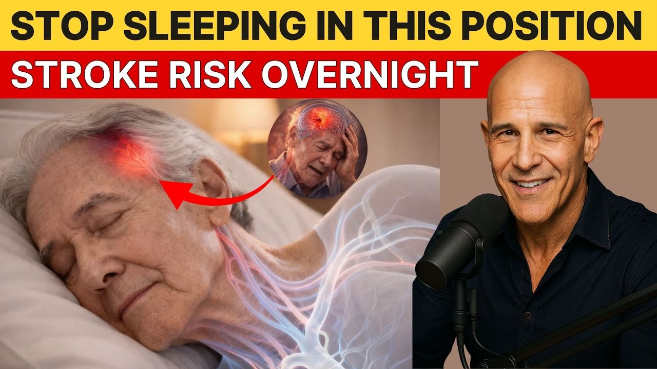 This Sleeping POSITION Raises STROKE Risk Overnight | Dr Mandell