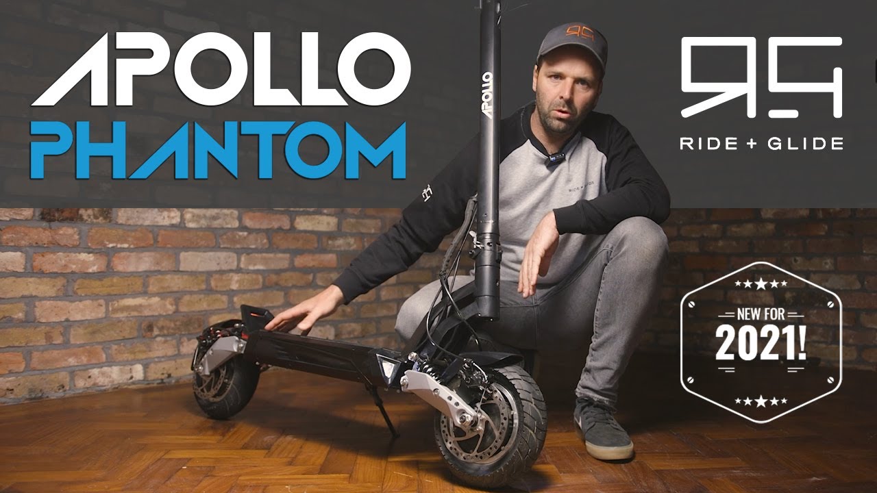 Обзор электросамоката Apollo Phantom — запас хода нас удивил!
