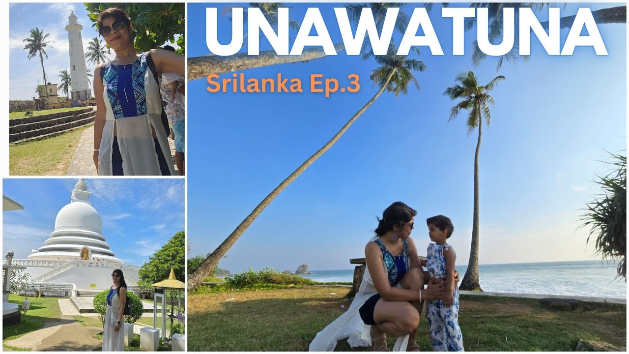 Unawatuna - Must visit Places | Best Beach town of Srilanka | Galle Fort | Mirissa | Srilanka Ep.3