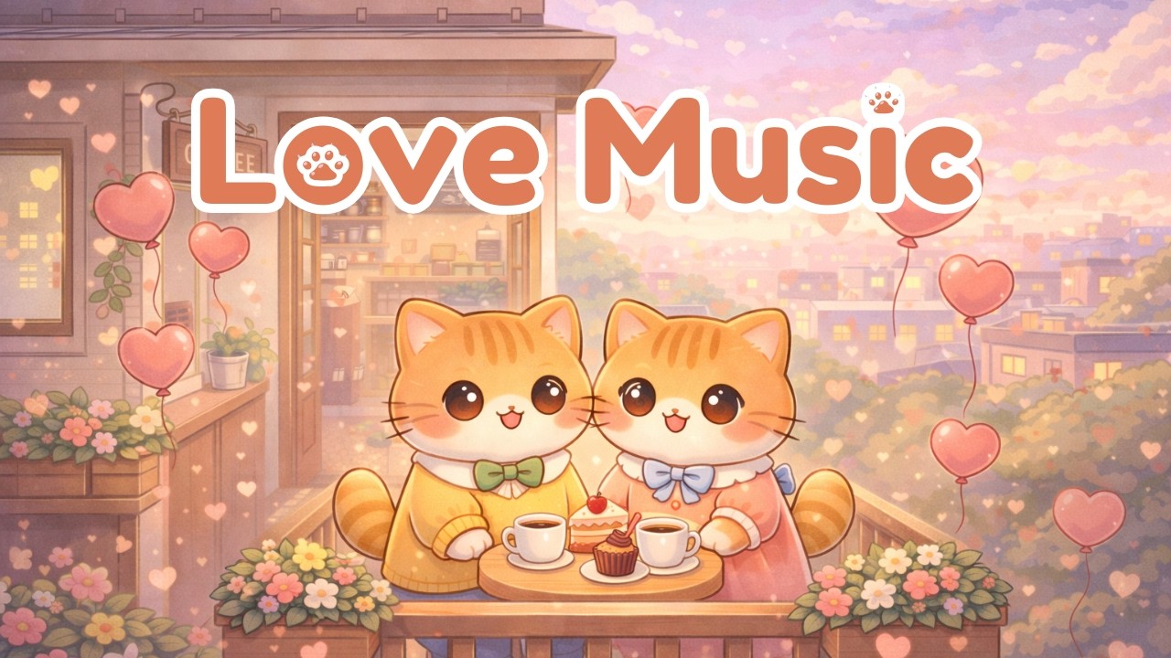 Valentine Love Music 💓 Happy Valentine ❤️ Stream Coffee 🎵 1H Background Music | Make Your Day Better