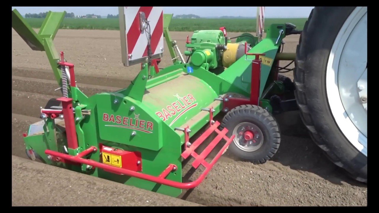 9 en 10 mei 2018; Aardappel ruggen frezen Harrysfarm