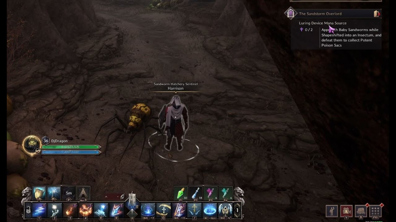 Throne & Liberty│QUEST - Luring Device Mana Source - How to SHAPE SHIFT into an INSECT