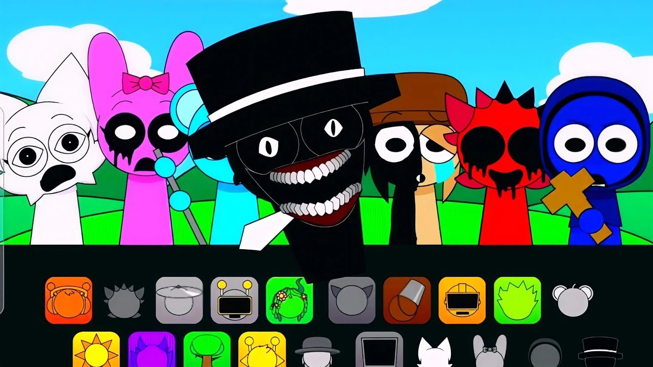 Incredibox SPRUNKI Bassline ⚡ Viral Beat Frenzy!
