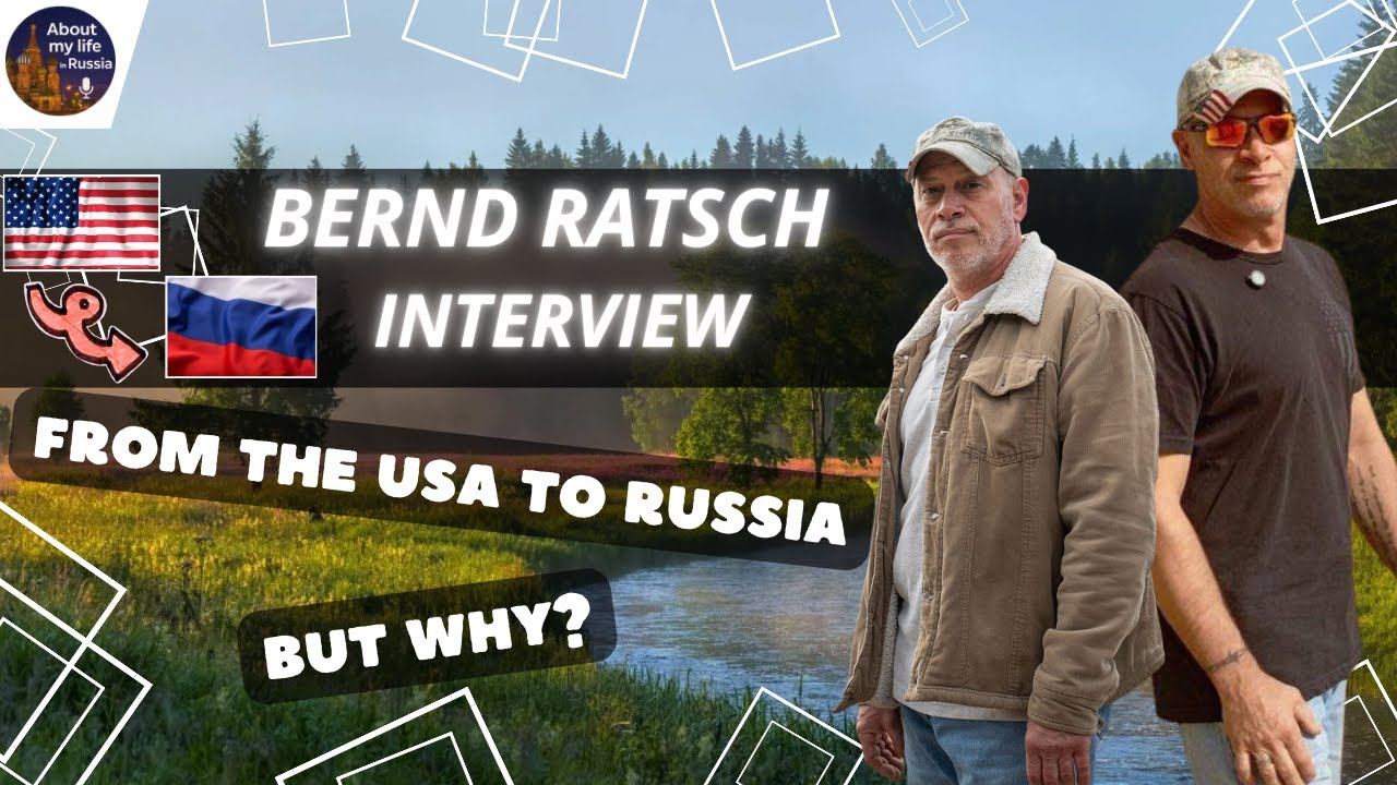 Bernd from the USA | 5 years in Russia. Moscow vs. countryside life. American car business #russia