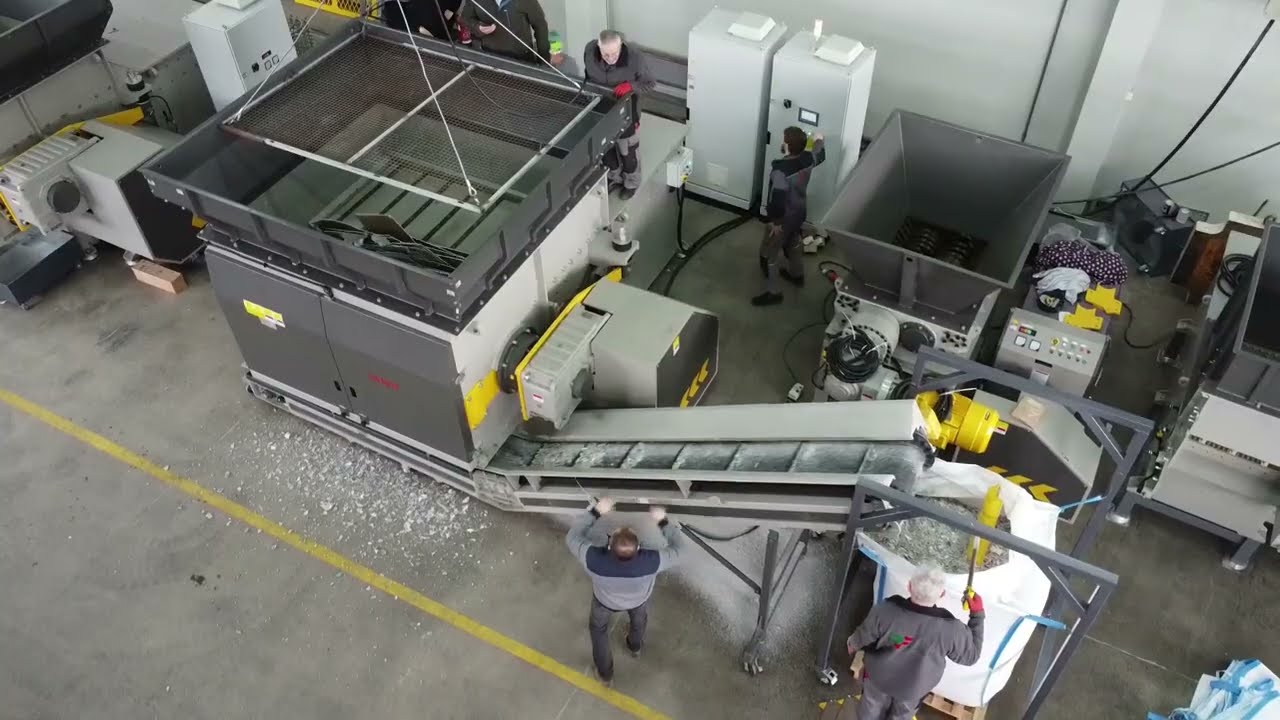 Genox BH2200 Rozdrabnianie płyt PVC