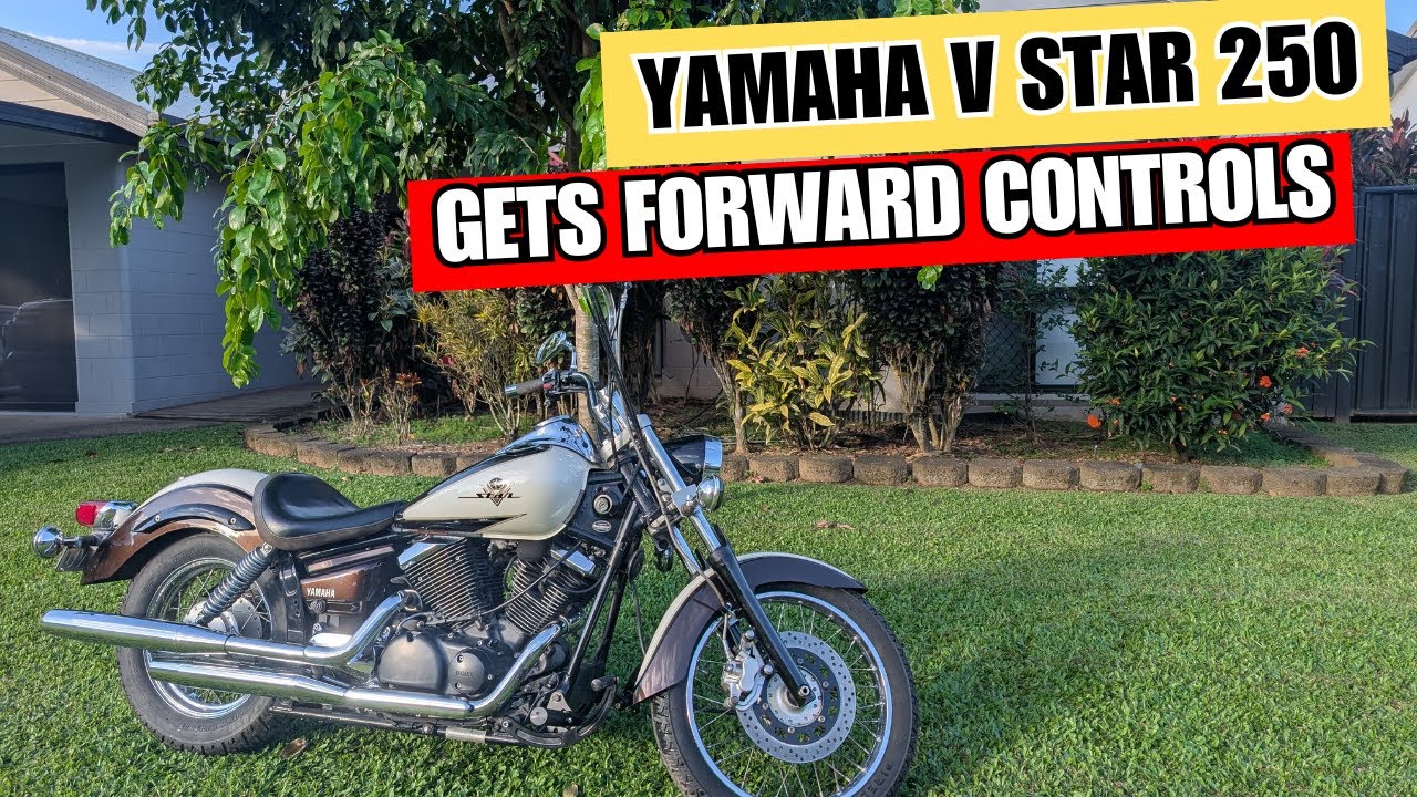 Yamaha Virago/Dragstar/V Star 250. Comfort modifications and addressing issues [Ep 3]