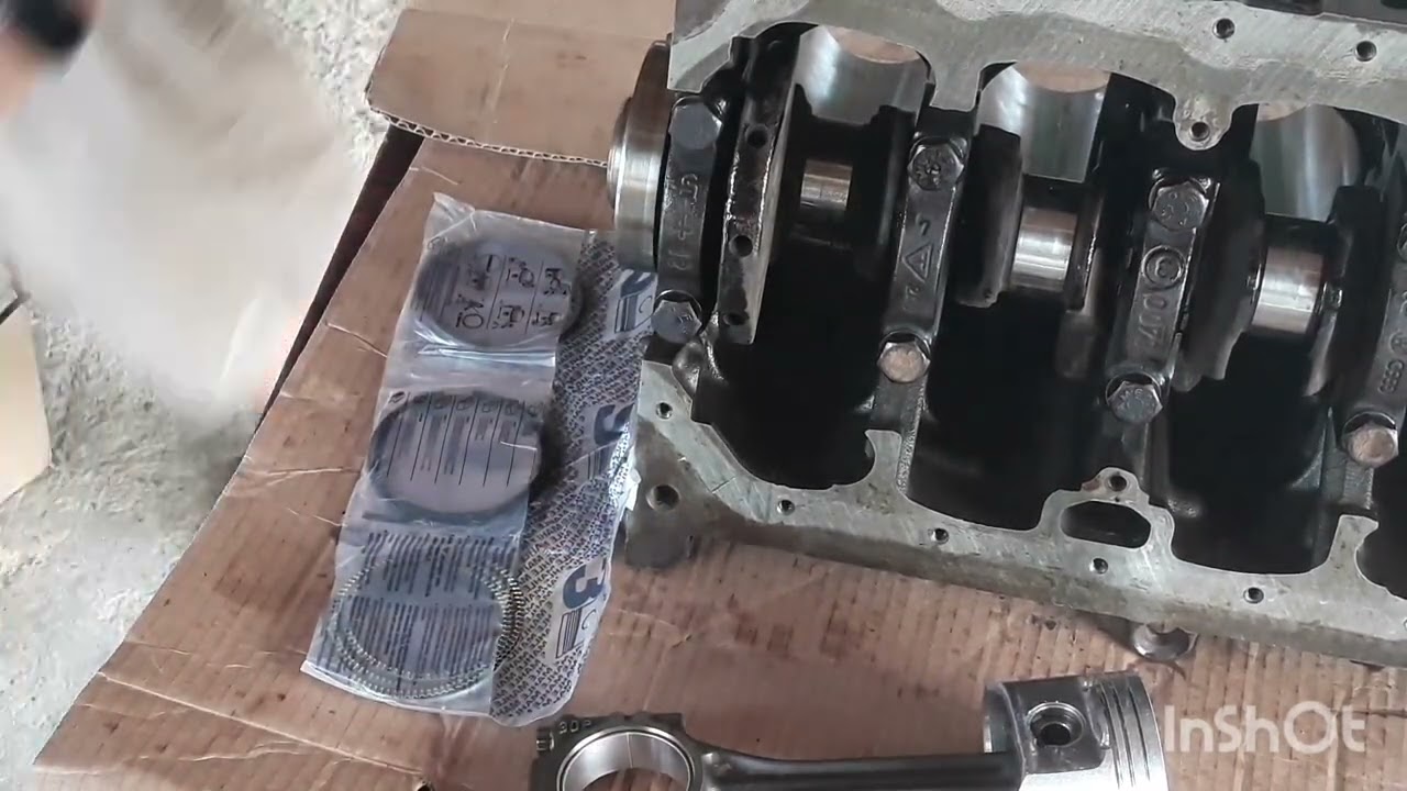 FAZENDO MOTOR DO CARRO EM CASA MONTAGEM COMPLETA PEÇAS GOL G3