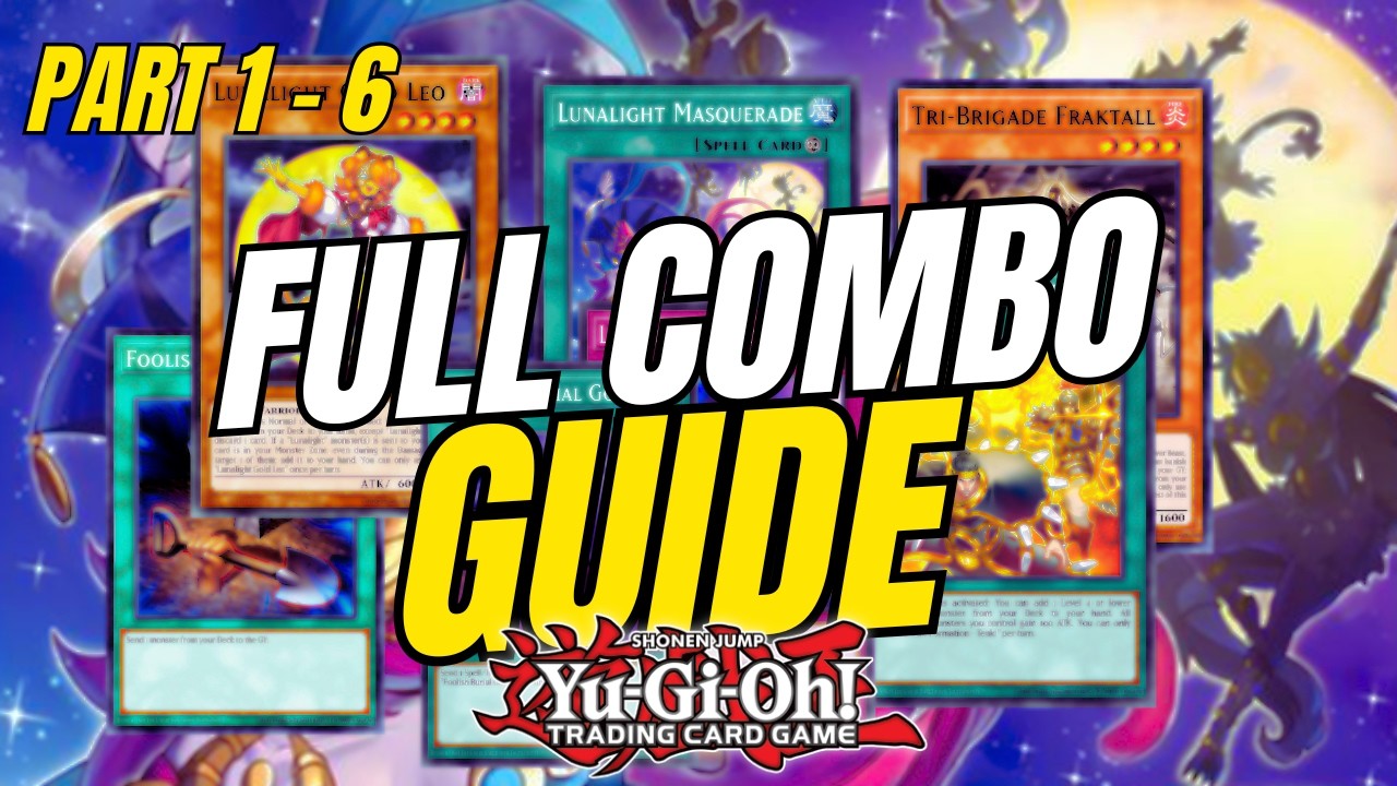 Yu-Gi-Oh! Lunalight Combo Guide PART 1 - 6 │ #yugiohcommunity
