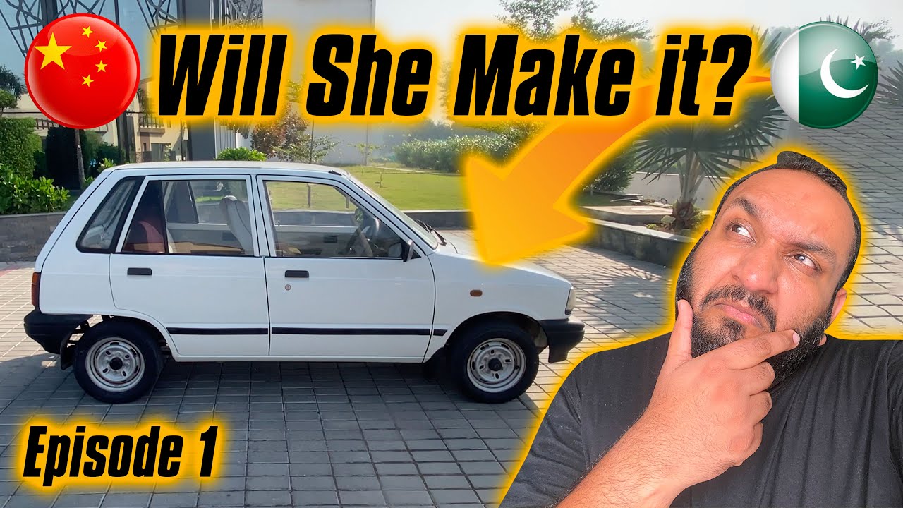 DRIVING From Lahore to China Border on My 1997 Mehran! Khunjrab Pass Preps Begin