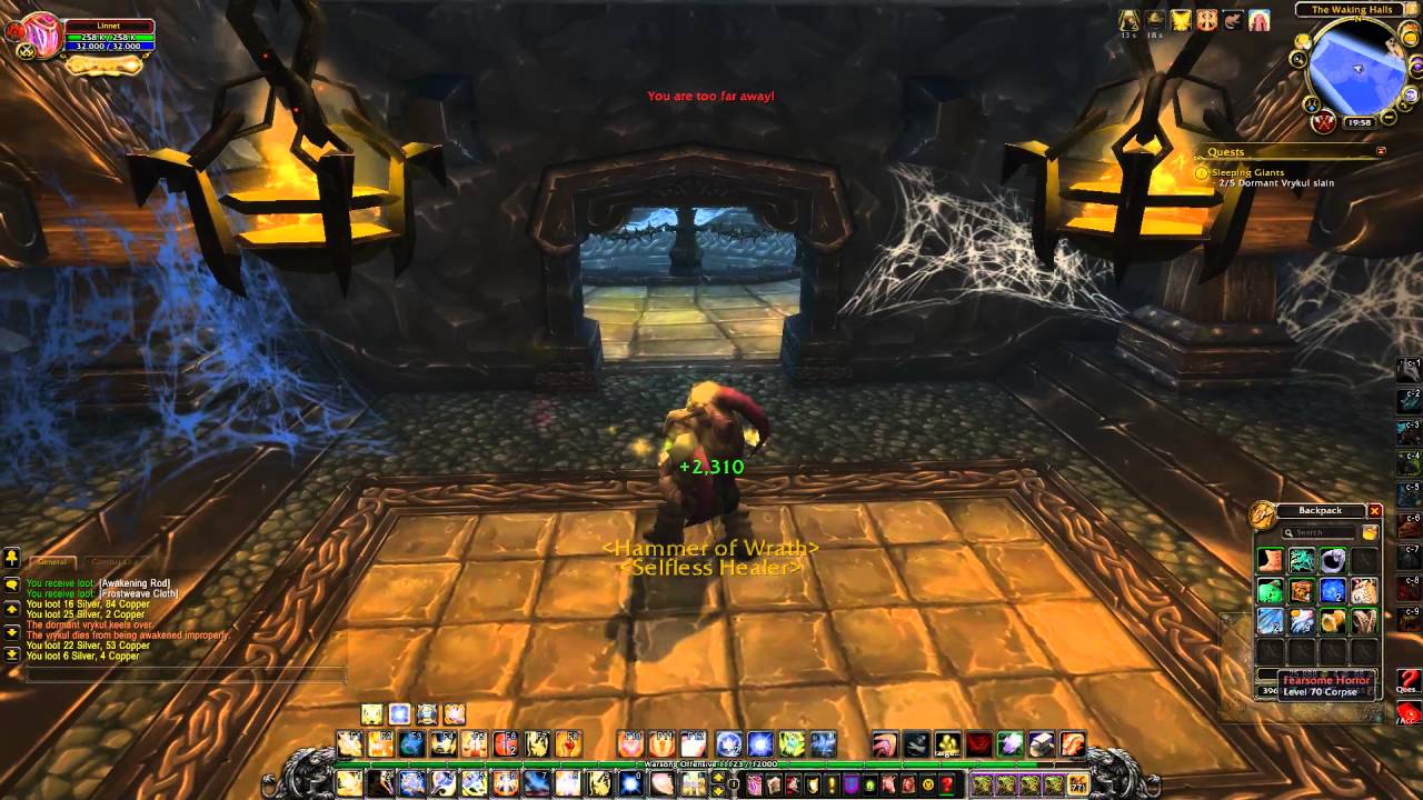 Sleeping Giants quest playthrough - Howling Fjord
