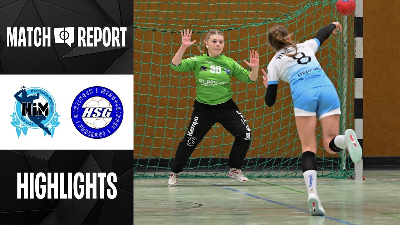 Highlights: Spvgg Mössingen - HSG Winzingen-Wißgoldingen-Donzdorf | Match.Report