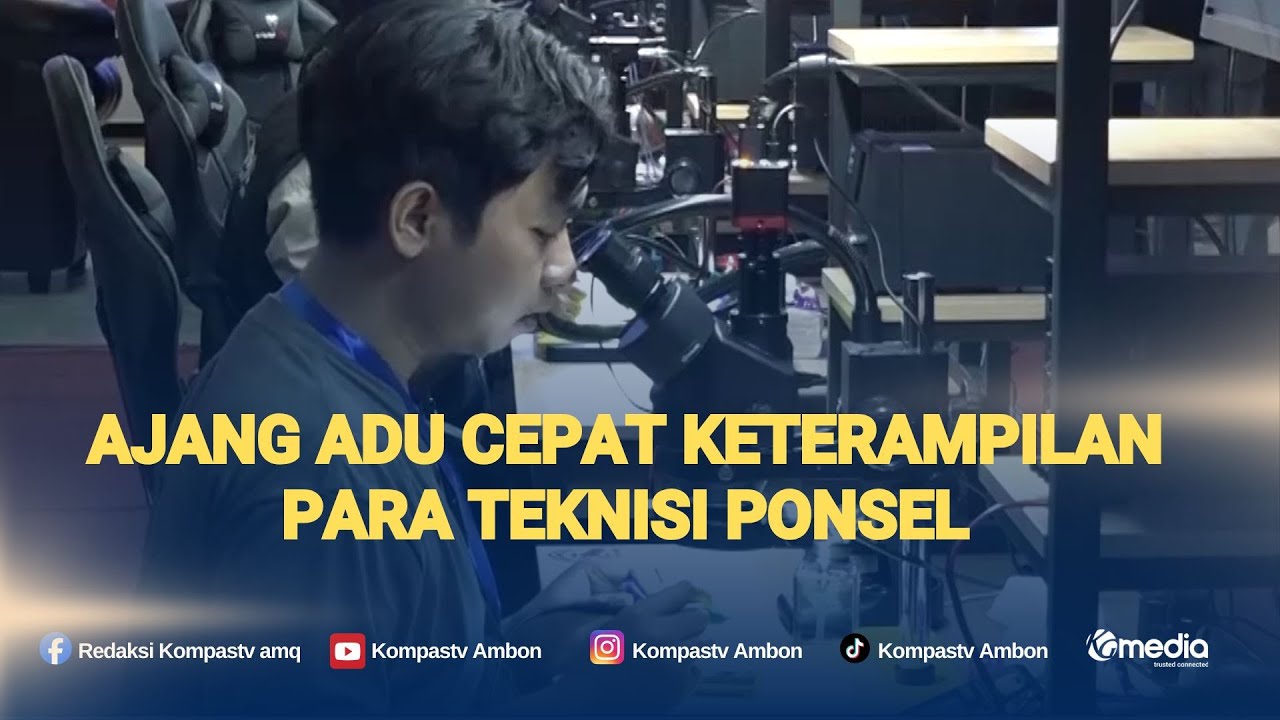 Ajang Adu Cepat Keterampilan Para Teknisi Ponsel