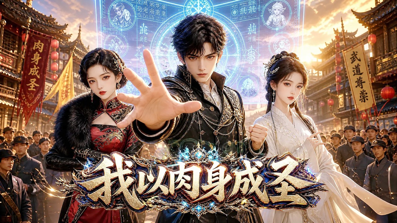 最新动漫来袭！男主激活武道系统，以肉身成圣打破乱世。#动漫 #逆袭