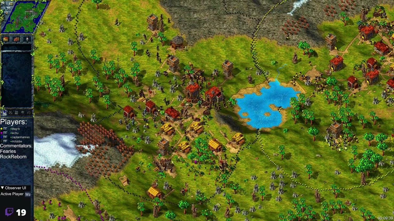 Settlers 3 SU 2v2 Random Tournament 2023: Team 17 vs Team 9