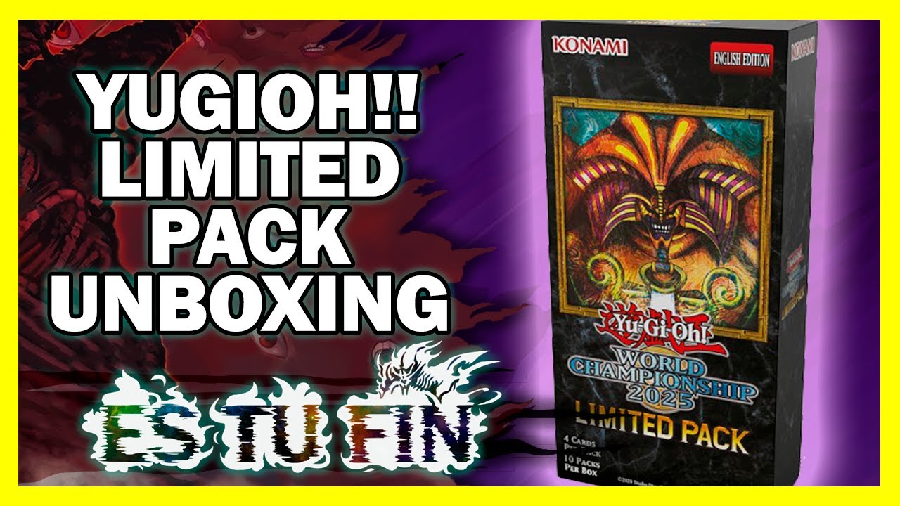 🔥 Unboxing Caja Yu-Gi-Oh! World Championship 2025 Limited Edition | Cartas Exclusivas 🔥