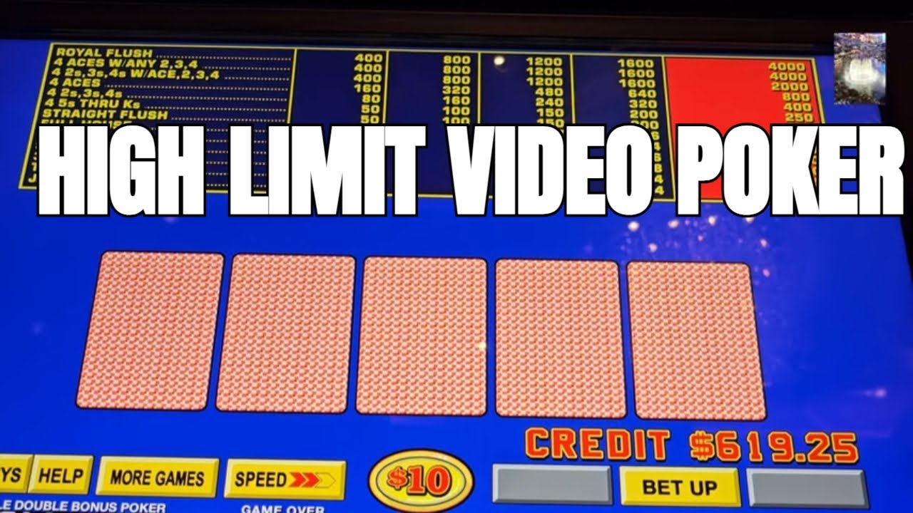 Video Poker @ Aria HLR  This is What Happened
