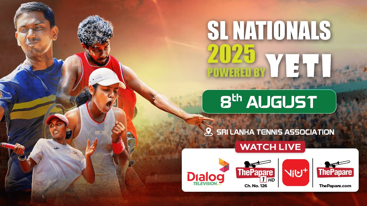 111th Sri Lanka Nationals 2025 Tennis Tournament - Day 01