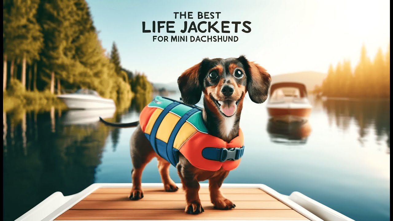 🐾 Best Life Jacket for Mini Dachshund | Outward Hound Dawson Swim Red Dog Life Jacket 🐾