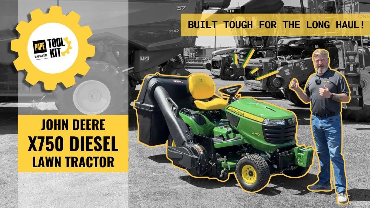 John Deere X750 Review: Diesel Lawn Tractor