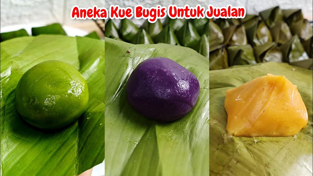 RESEP ANEKA KUE BUGIS YANG ENAK DIPASTIKAN KENYAL DAN LEMBUT 100% ANTI GAGAL !!!