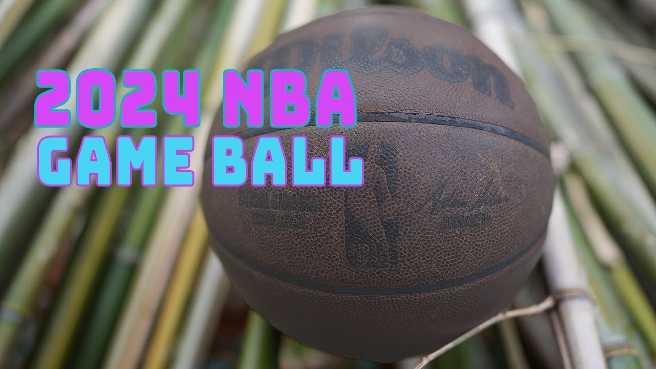 WILSON NBA OFFICIAL GAME BALL FOR 2023-2024 NBA SEASON