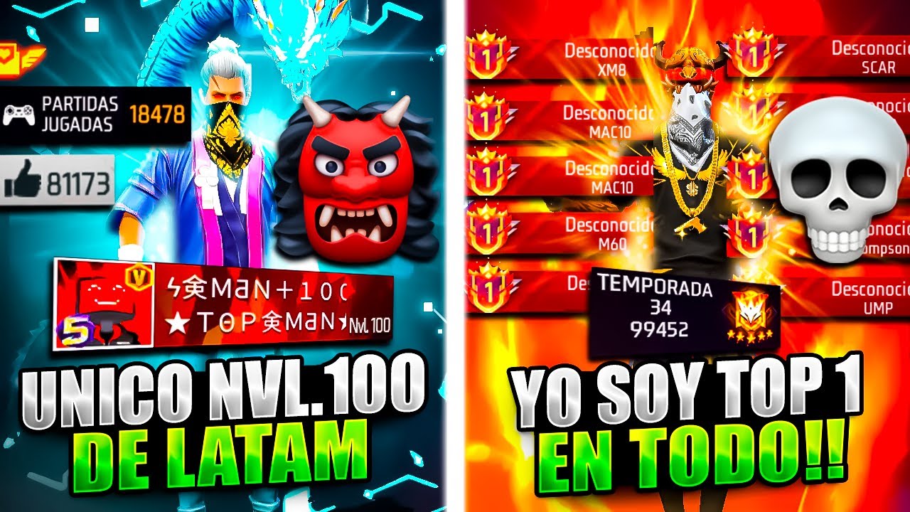 Busque las Cuentas de los LOCOS DESQUICIADOS del FREE FIRE😱 Encontre al TOP1 de TODO!!
