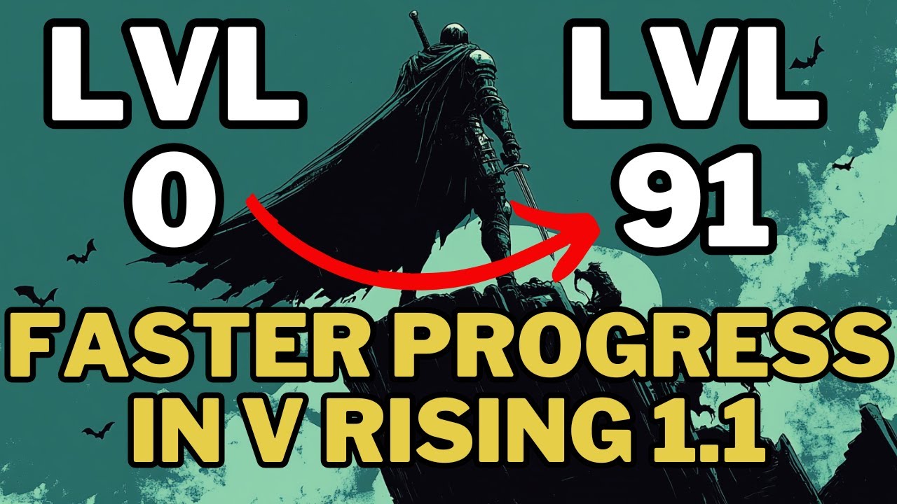 V Rising 1.1 Руководство по продвижению обновлено для соло и дуэтов — Быстрый прогресс в V Rising