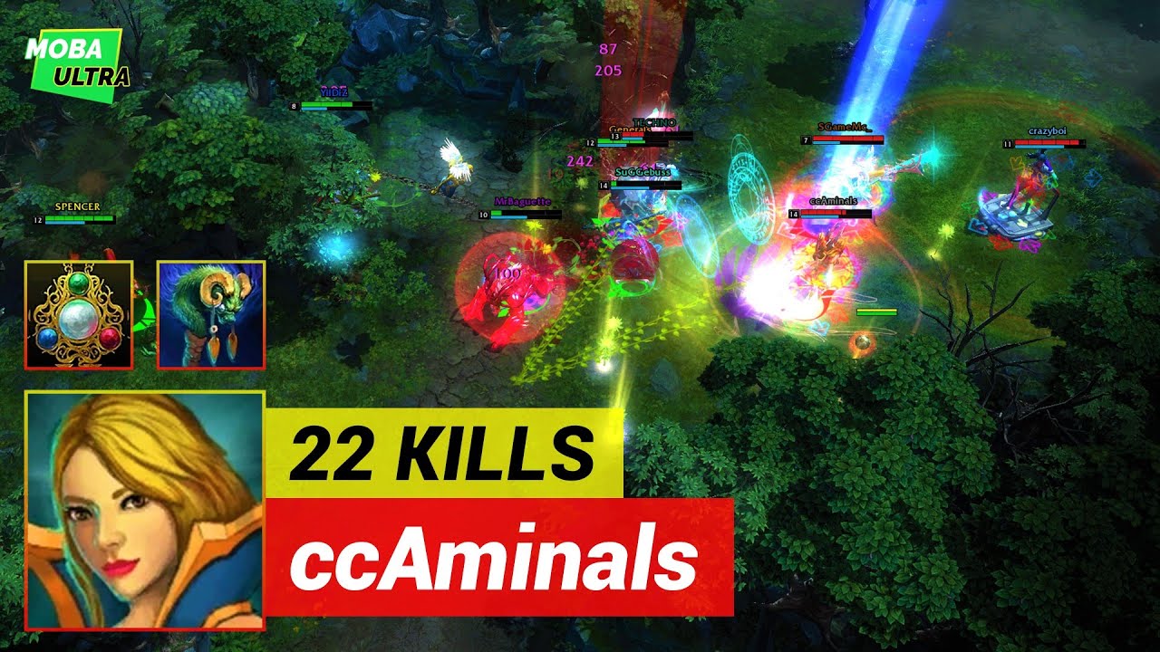 HoN Torturer ICON OF THE GODDESS with KULDRA'S SHEEPSTICK - MVP