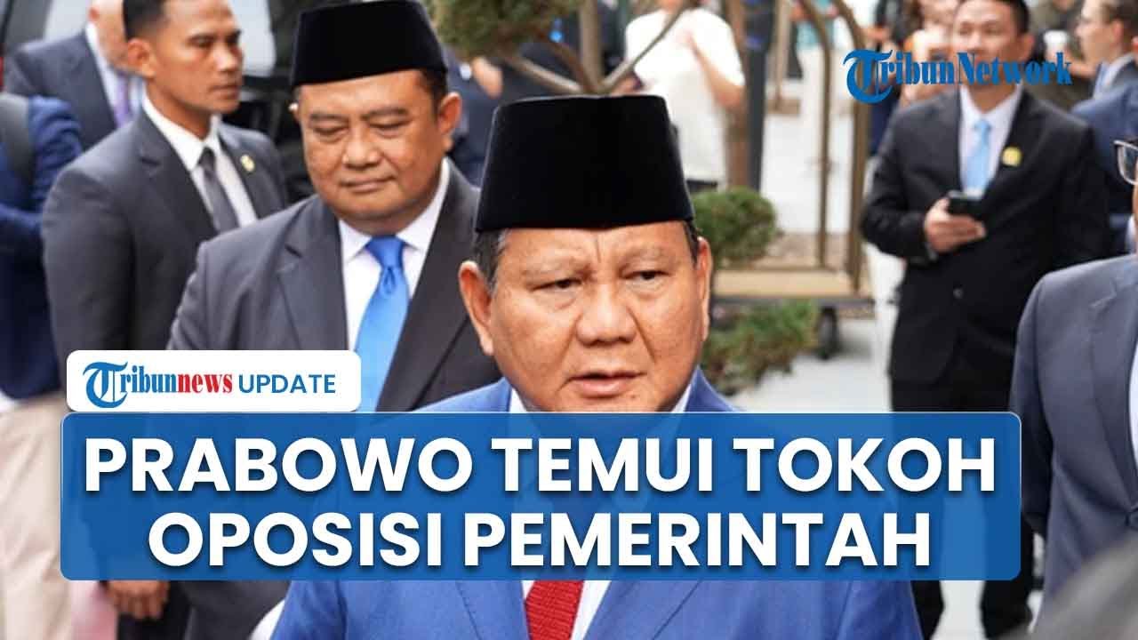 Presiden Prabowo Temui Tokoh Oposisi Pemerintah 4,5 Jam, Menteri Pertahanan Beberkan Isi Pertemuan
