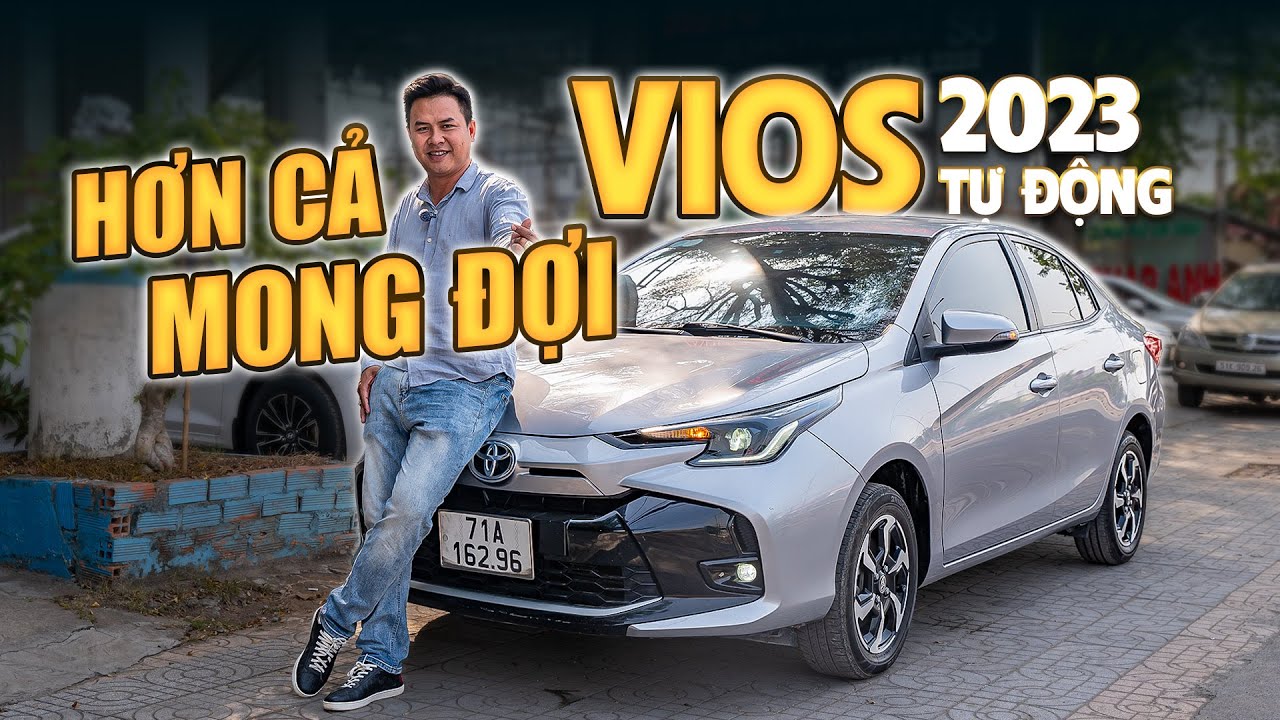 FORM MỚI NHẤT CỦA VIOS! Mới Về Vios 2023 Tự Động... Sedan quốc dân | Auto Car Pháp Anh